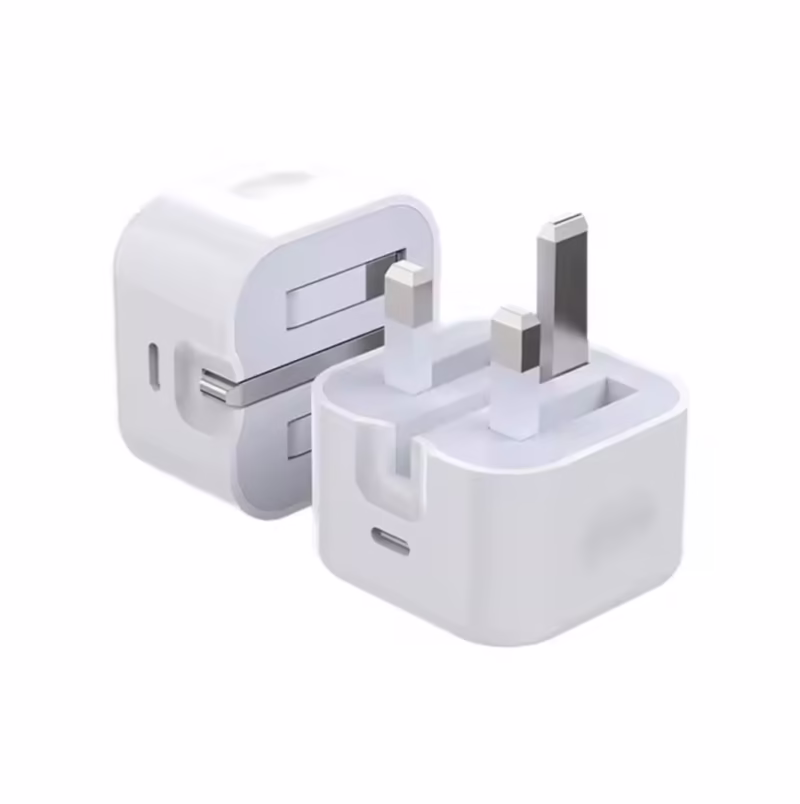 [2 Packs] 20W USB-C PD Fast Charger Power Adapter UK Plug